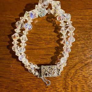 Elegant Crystal Beaded Bracelet